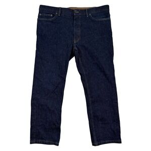 Zegna Recent Roccia Mens 36x25 Short Cashmere Slim Fit Denim Jeans Made in Italy
